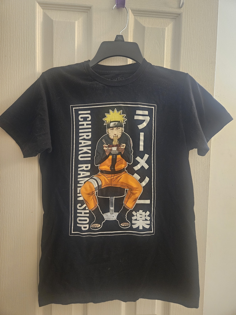 Black Naruto Ichiraku Ramen Shop Graphic Tee